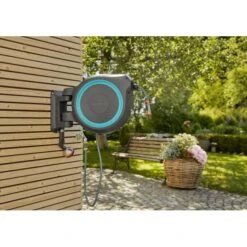 Wandslangenbox GARDENA RollUp Blauw - M/L - 25 M -ESSCHERT DESIGN Verkoopwinkel 1650961902 3 600