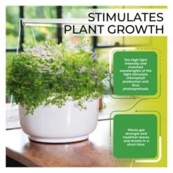 Led Groeilamp Florabooster 200 - 18W - 120 Cm 8 Led Groeilamp Florabooster 200 - 18W - 120 Cm -ESSCHERT DESIGN Verkoopwinkel 1677575756 3 600