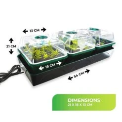 Elektrische Vensterbankkas Met Waterreservoir -ESSCHERT DESIGN Verkoopwinkel elektrische kweekset 1674116048 4 600