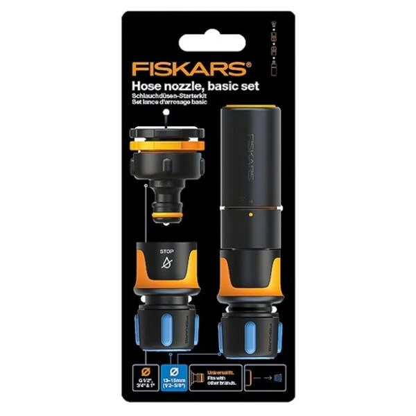 Fiskars Tuinspuit Basisset 1 Fiskars Tuinspuit Basisset
