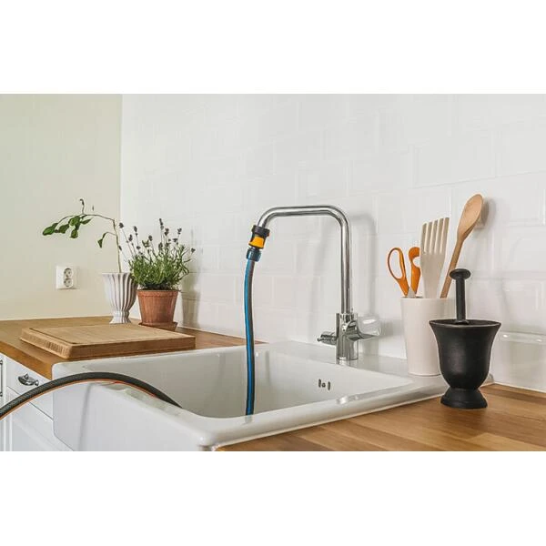 Fiskars Kraankoppeling Indoor M22X1/M24X1 2 Fiskars Kraankoppeling Indoor M22X1/M24X1 - Afbeelding 2