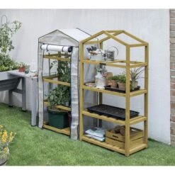 Vegtrug Kweekkas Met Houten Frame - 4 Rekken 7 Vegtrug Kweekkas Met Houten Frame - 4 Rekken -ESSCHERT DESIGN Verkoopwinkel kweekkas vegtrug 4 rekken 1625039832 4 600