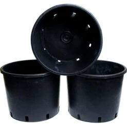 Kweekkuip Zwart 10 Liter - 26 Cm 6 Kweekkuip Zwart 10 Liter - 26 Cm -ESSCHERT DESIGN Verkoopwinkel kweekpot 10 liter 1559111221 3 600