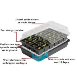 Kweekset Met Autobewatering - 24 Cellen -ESSCHERT DESIGN Verkoopwinkel kweekset 24 cellen autobewatering 1490204350 1 600