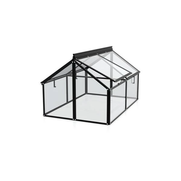 Vitavia Gaia Jumbo Miniserre Aluminium Zwart - 83 × 119 Cm - 0,99 M² 1 Vitavia Gaia Jumbo Miniserre Aluminium Zwart - 83 × 119 Cm - 0,99 M²