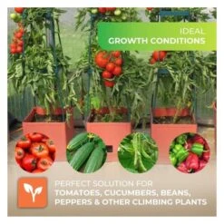 Plantentoren Maxitom Met Waterreservoir - Antraciet -ESSCHERT DESIGN Verkoopwinkel plantentoren maxitom antraciet 1677571269 1 600