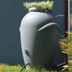 Regenton Antraciet - 360 Liter -ESSCHERT DESIGN Verkoopwinkel regenton antraciet 360 liter 1553327287 1 600