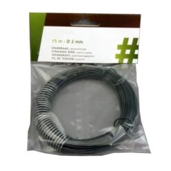 Spandraad Geplastificeerd - 15 M