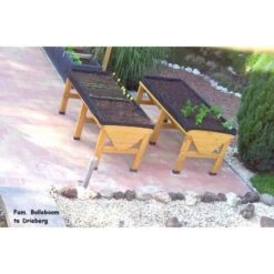 Vegtrug Verhoogde Kweektafel - 180 × 76 × 80 Cm -ESSCHERT DESIGN Verkoopwinkel vegtrug 180 cm 1484054920 5 600