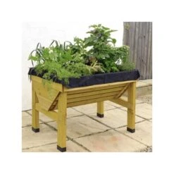 Vegtrug Verhoogde Kweektafel - 1 × 0,8 × 0,8 M -ESSCHERT DESIGN Verkoopwinkel vegtrug 1 m 1484054491 3 600