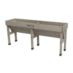 Verhoogde Kweektafel Muurmodel Grijs - 180 × 46 × 80 Cm -ESSCHERT DESIGN Verkoopwinkel vegtrug muurmodel 180 cm grijs 1540753223 1 600