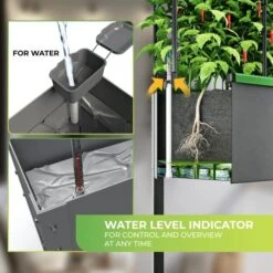 Verhoogd Kweekbak City Jungle Heidelberg Met Klimframe -ESSCHERT DESIGN Verkoopwinkel verhoogd plantenbed city jungle heidelberg 1677508891 2 600